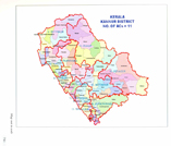 Map containing lac of KANNUR district